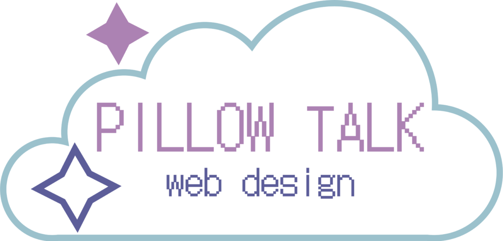 Pillow Talk Web Design Logo